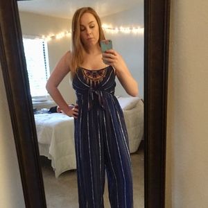 Blue Jumpsuit